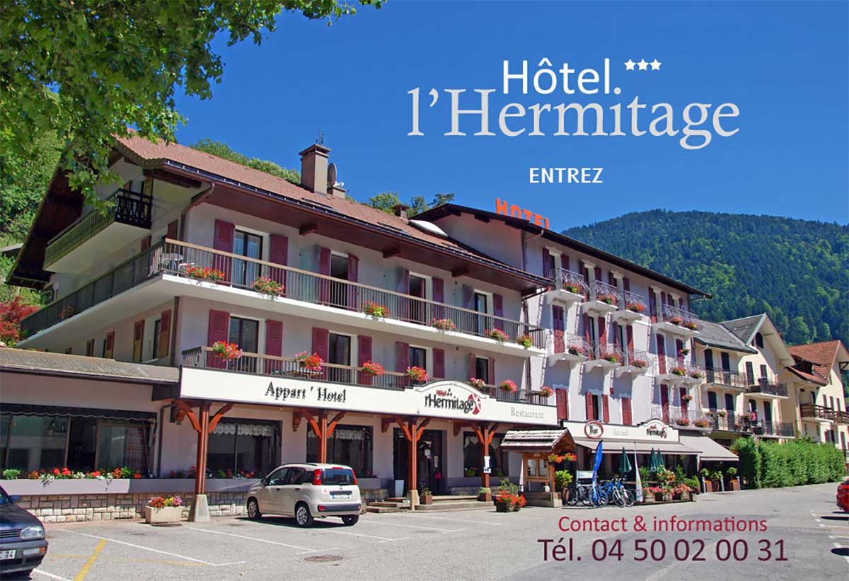 Hôtel restaurant, location à louer chambres et appartements Thônes ville de Haute Savoie