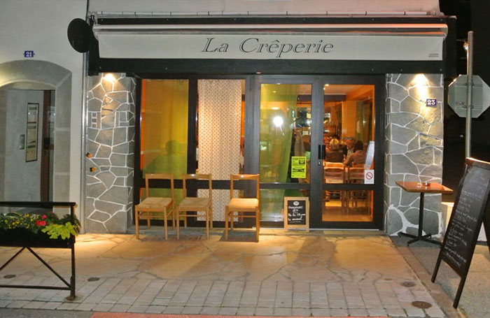 Restaurant crêpes galettes à Thônes Chez Denis 23 rue des clés